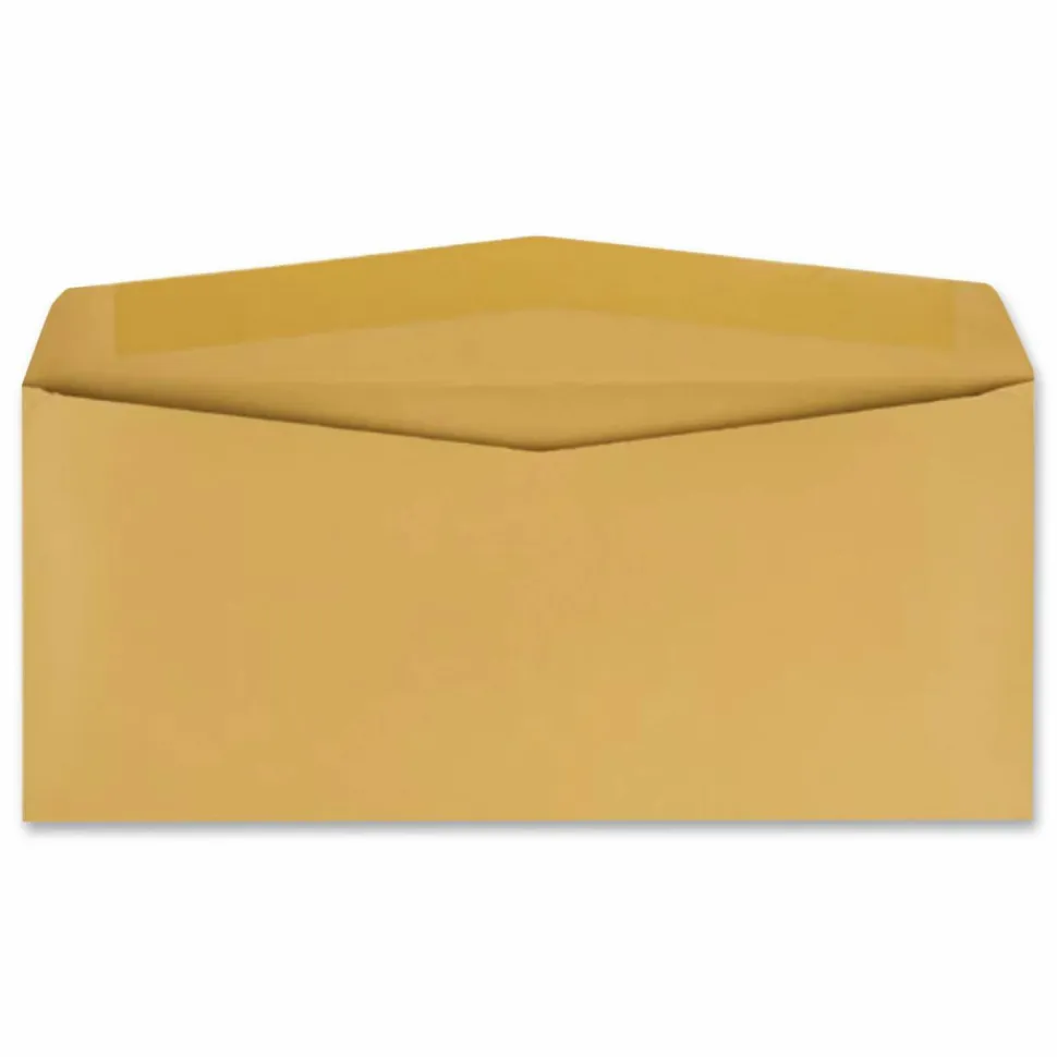 Quality Park Kraft Regular Business Envelopes - Business - #14 - 5" Width x 11 1/2" Length - 28 lb - Gummed - Kraft - 500 / Box - Kraft