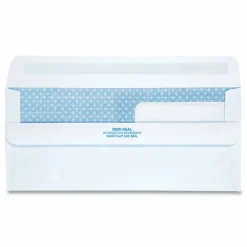 Quality Park No. 9 Double Window Security Tint Envelopes with Self-Seal Closure - Security - #9 - 3 7/8