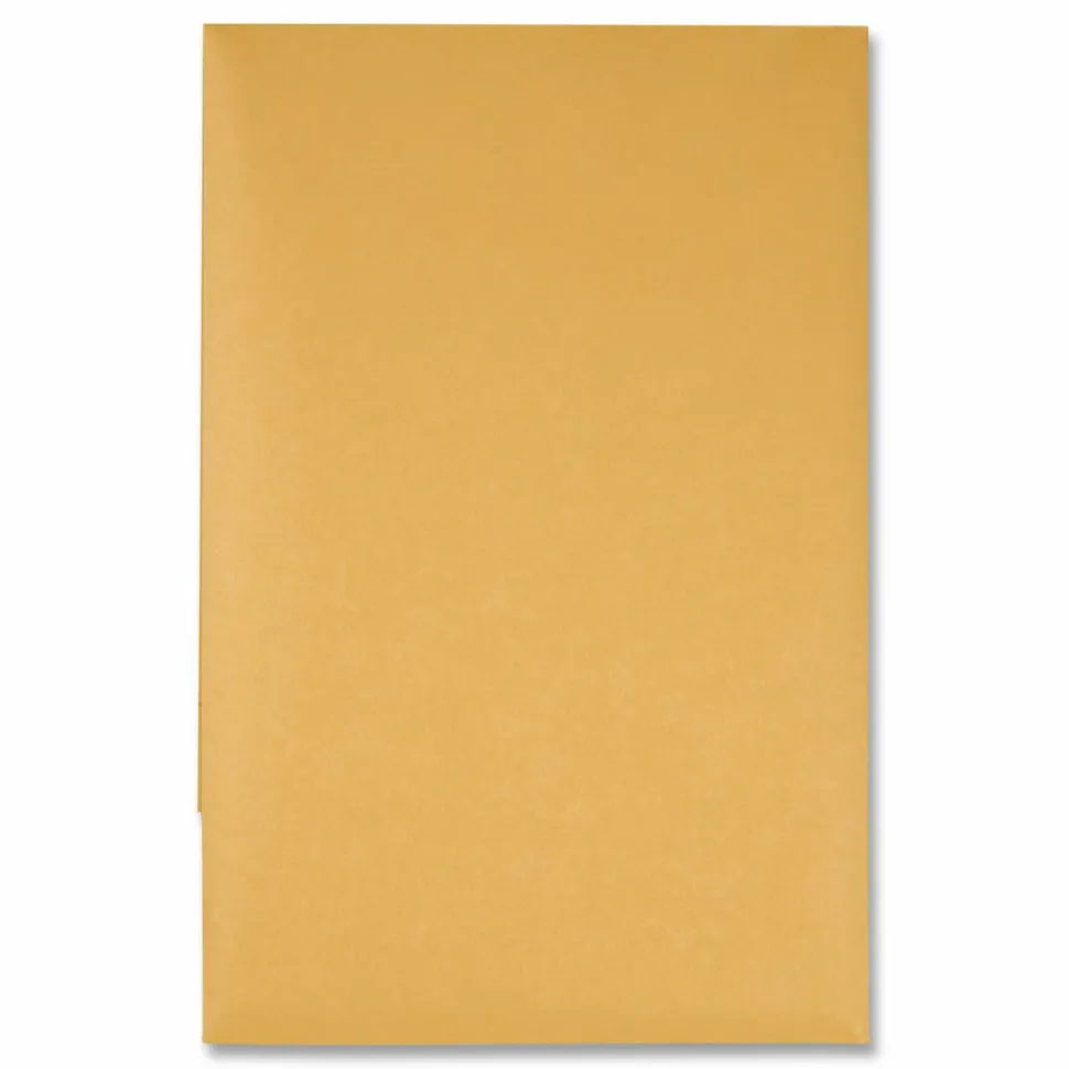 Quality Park Redi-Strip Catalog Envelopes, 10" x 13", Self-Adhesive, Brown Kraft, Box Of 100