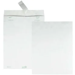 Quality Park Tyvek Envelopes, 10" x 13", White, Box Of 100