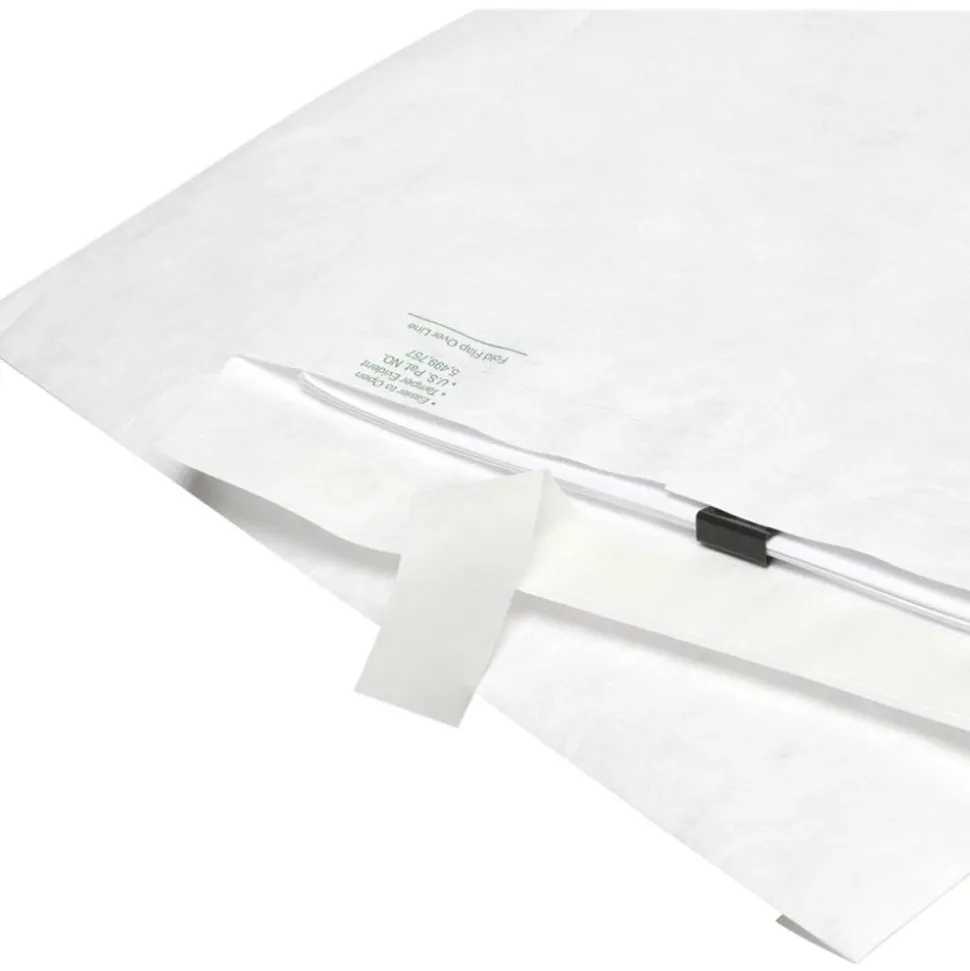 Quality Park Tyvek Envelopes, 10" x 15", White, Box Of 100