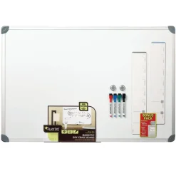 Quartet Euro Style Magnetic Dry-Erase Whiteboard, 24