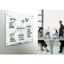 Quartet Infinity Magnetic Glass Unframed Dry-Erase Whiteboard, 72