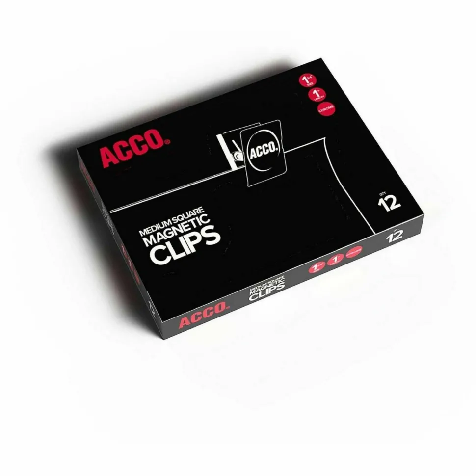 Quartet 1" Capacity Medium Magnetic Clip