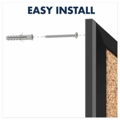 Quartet Classic Cork Bulletin Board, 36
