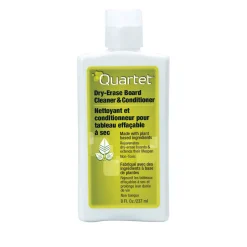 Quartet Dry-Erase Board Cleaner & Conditioner For Melamine/Porcelain Boards, 8 Oz