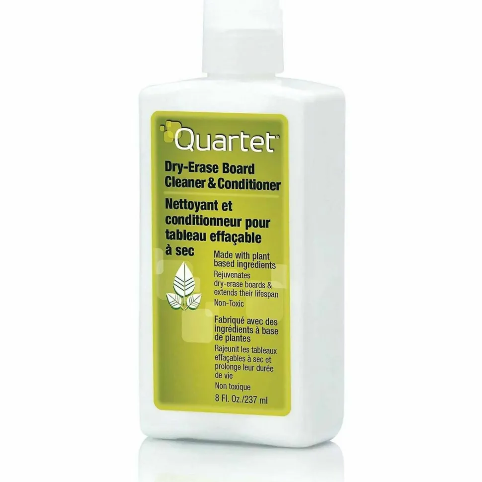 Quartet Dry-Erase Board Cleaner & Conditioner For Melamine/Porcelain Boards, 8 Oz