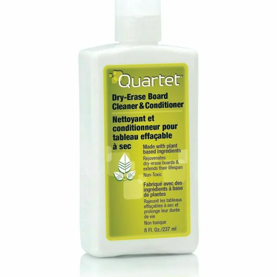 Quartet Dry-Erase Board Cleaner & Conditioner For Melamine/Porcelain Boards, 8 Oz