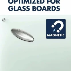 Quartet Premium Magnetic 3-In-1 Glass Board Eraser, 1 3/8
