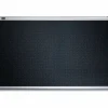 Quartet Prestige Select Black Embossed Foam Bulletin Board, 24" x 36", Aluminum Frame With Silver Finish