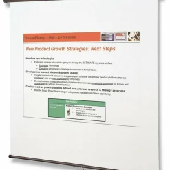 Quartet Wall/Ceiling Projector Screen, 96