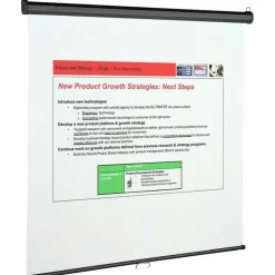Quartet Wall/Ceiling Projector Screen, 96
