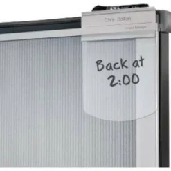 Quartet Workstation Privacy Screen, Silver