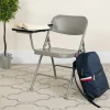 Ralph Premium Steel Folding Chair with Right Handed Tablet Arm