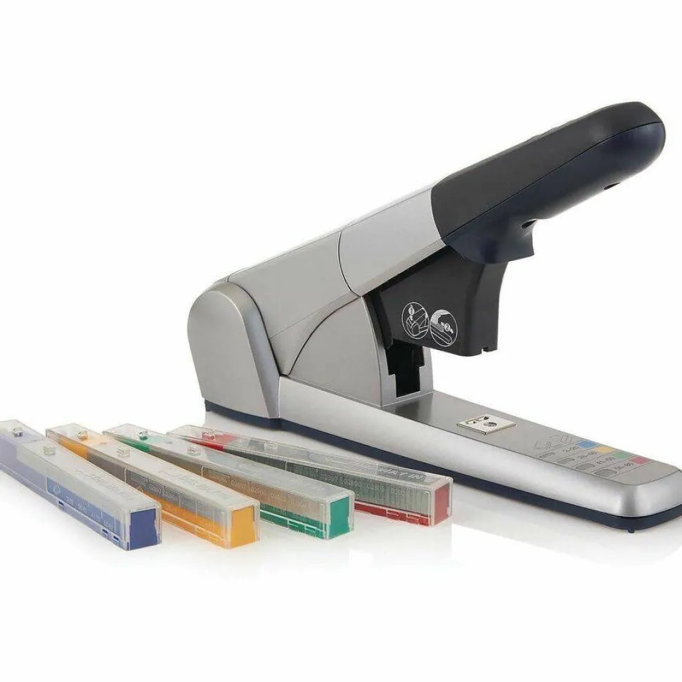 Rapid Heavy-Duty Cartridge Stapler, Silver