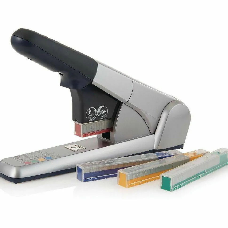 Rapid Heavy-Duty Cartridge Stapler, Silver