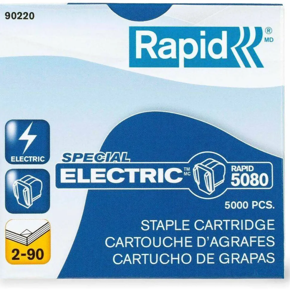 Rapid 5080 Staple Refill Cartridge, 1/8", Cartridge Of 5000