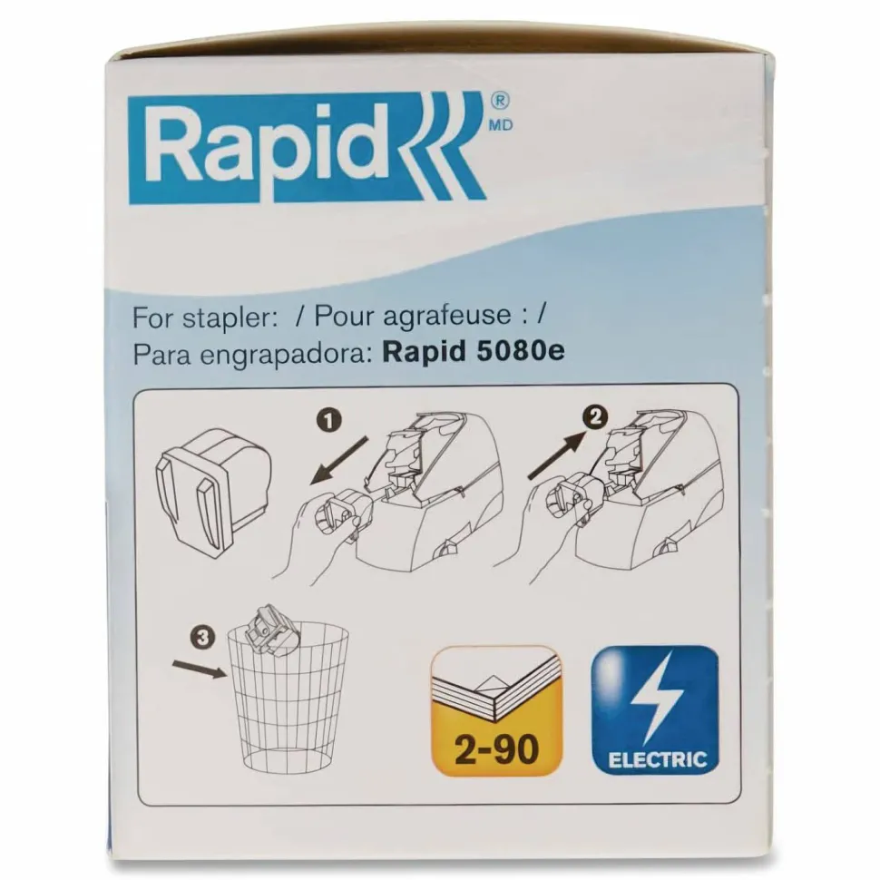 Rapid 5080 Staple Refill Cartridge, 1/8", Cartridge Of 5000