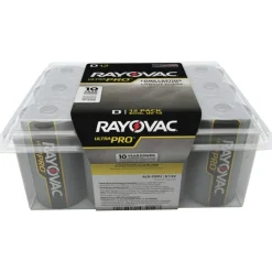 Rayovac Ultra Pro Alkaline D Battery 12-Packs - For Multipurpose - D - 1.5 V DC - 12/Pack - 8 / Carton