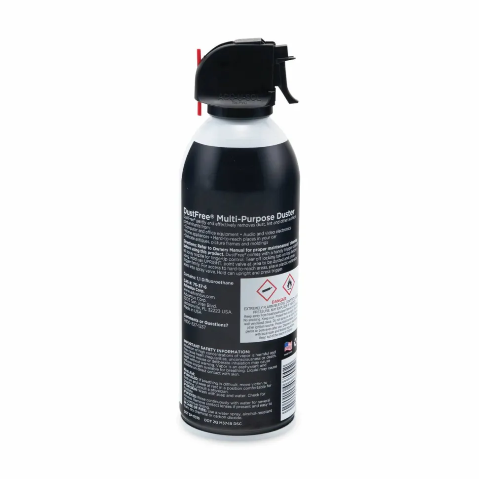 Read Right DustFree Multipurpose Duster, 10 oz Can, 2/Pack