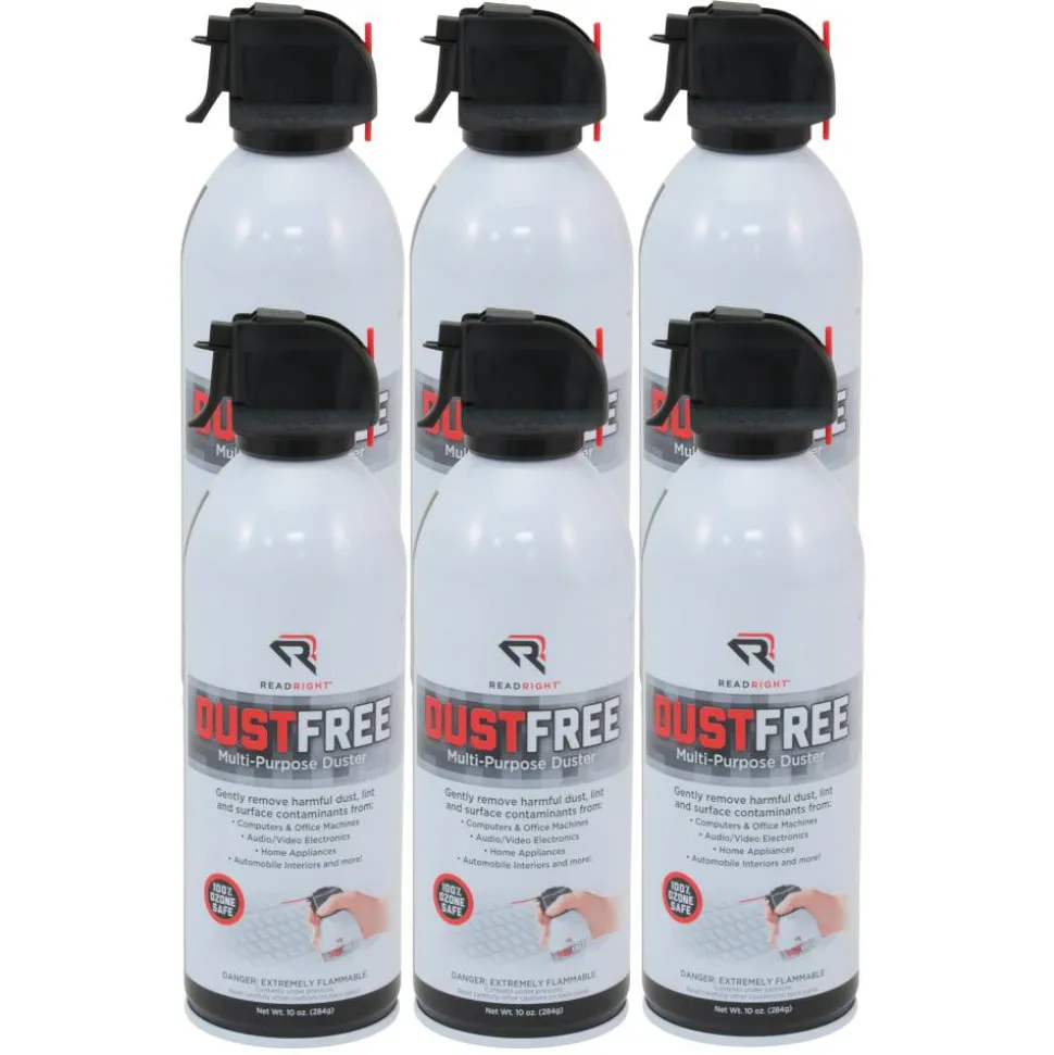 Read Right Dust-Free Multi-Purpose Duster, 10 Oz, Pack Of 6
