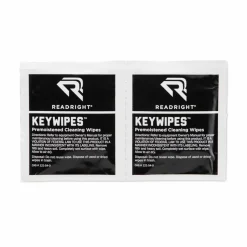 Read Right KeyWipes Keyboard Wet Wipes, 6.88 x 5, Unscented, 18/Box