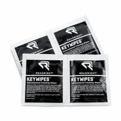 Read Right KeyWipes Keyboard Wet Wipes, 6.88 x 5, Unscented, 18/Box