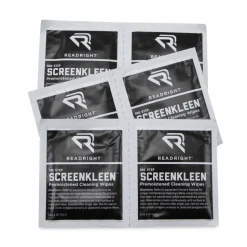 Read Right OneStep ScreenKleen Wipes, 5 x 5, Unscented, 24/Box