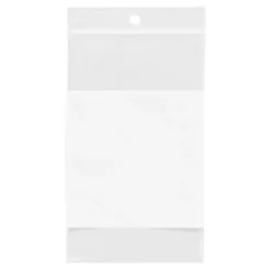 Reclosable Bags With Write-On Panel, 3" x 5", Box Of 100