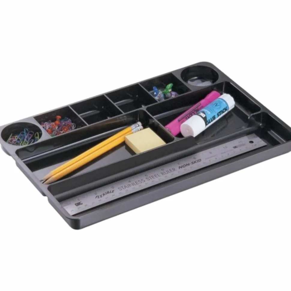 30% Recycled Drawer Organizer, Black