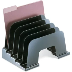 30% Recycled Large Incline Desktop Sorter, Black