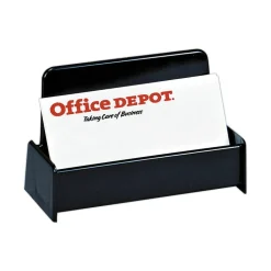 30% Recycled Standard Business Card Holder, Black
