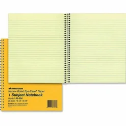 Rediform Brown Board Notebook, 6-7/8 x 8-1/4", 1 Subject, 80 Sheets, Brown