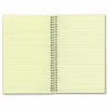 Rediform Brown Board Notebook, 5" x 7-3/4", 1 Subject, 80 Sheets, Brown