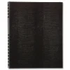 Rediform College Rule NotePro Organizer, 11" x 8 1/2", Black, Undated Calendar