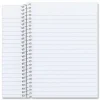 Rediform Kolor-Kraft Notebook, 5" x 7-3/4", 1 Subject, 80 Sheets, Blue