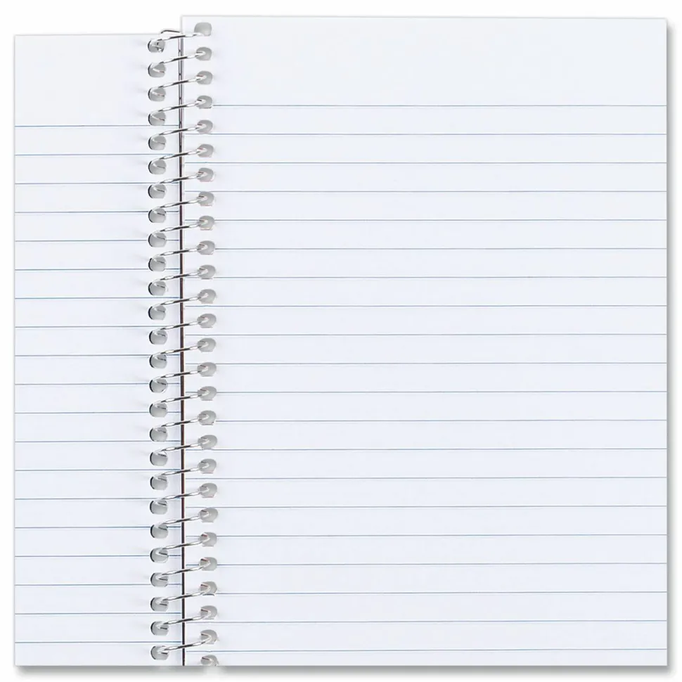 Rediform Kolor-Kraft Notebook, 5" x 7-3/4", 1 Subject, 80 Sheets, Blue