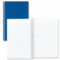 Rediform Kolor-Kraft Notebook, 5" x 7-3/4", 1 Subject, 80 Sheets, Blue