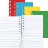 Rediform Spiralbound Bright Memo Notebook, 3" x 5", 60 Sheets, Assorted Colors