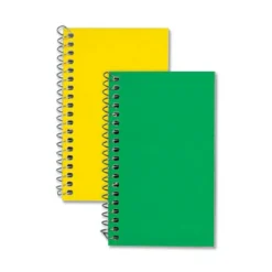 Rediform Spiralbound Bright Memo Notebook, 3
