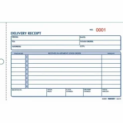 Rediform Delivery Receipt Book, 2-Part