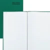 Rediform Emerald Series Account Book - 500 Sheet(s) - Gummed - 7 1/4"x12 1/4" Sheet Size - Green - White Sheet(s) - 56151