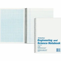 Rediform Engineering and Science Notebook - Letter - 60 Sheets - Wire Bound - Both Side Ruling Surface - 33610