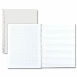 Rediform Engineering and Science Notebook - Letter - 60 Sheets - Wire Bound - Both Side Ruling Surface - 33610