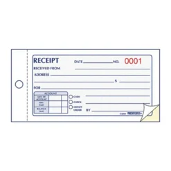 Rediform Money Receipt 2/Part Collection Forms - 50 Sheet(s) - 2 PartCarbonless Copy - 5