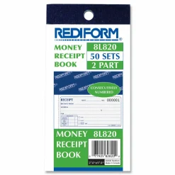 Rediform Money Receipt 2/Part Collection Forms - 50 Sheet(s) - 2 PartCarbonless Copy - 5