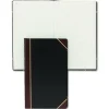 Rediform Texhide Cover Record Books with Margin - 300 Sheet(s) - Thread Sewn - 8.75"x14.25" Sheet Size - 57131