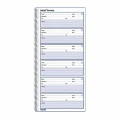 Rediform Voice Mail Log Book, 5 5/8