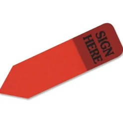 Redi-Tag Preprinted Signature Flags Refill,