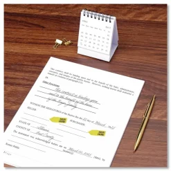 Redi-Tag Sign Here Arrow Flags Dispenser Refills, 1.88